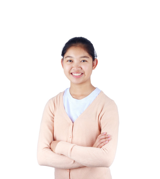 年轻迷人的亚洲女孩放松图片下载