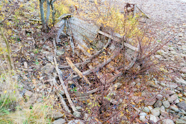 腐烂的船龙骨图片下载