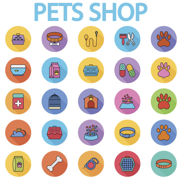 宠物商店的图标图片下载