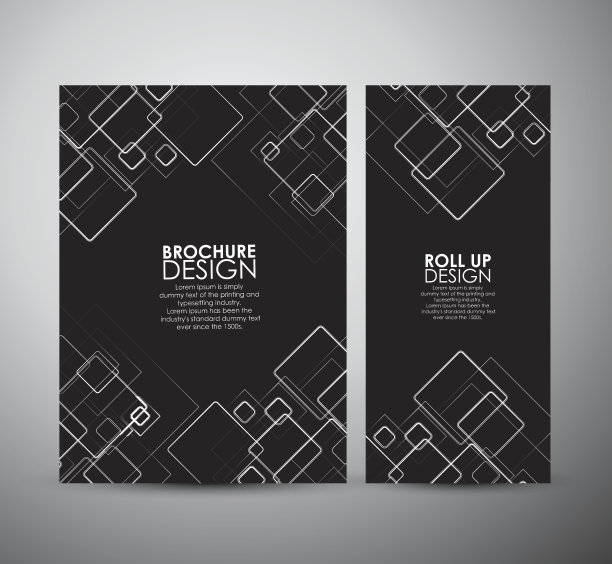 抽象广场与空间、宣传册或商业卷的设计。图片下载