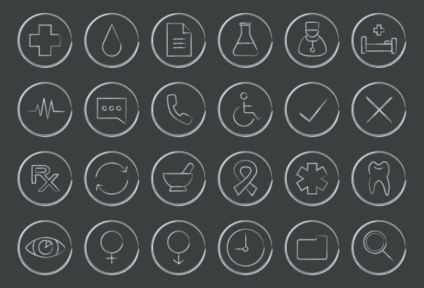 电子商务。在线商店线性图标集图片下载