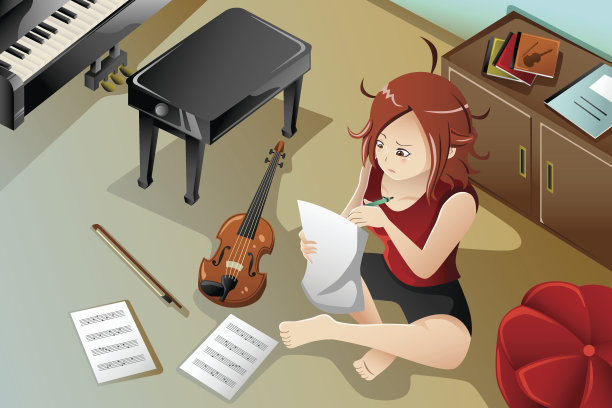 作曲家和她的小提琴图片下载