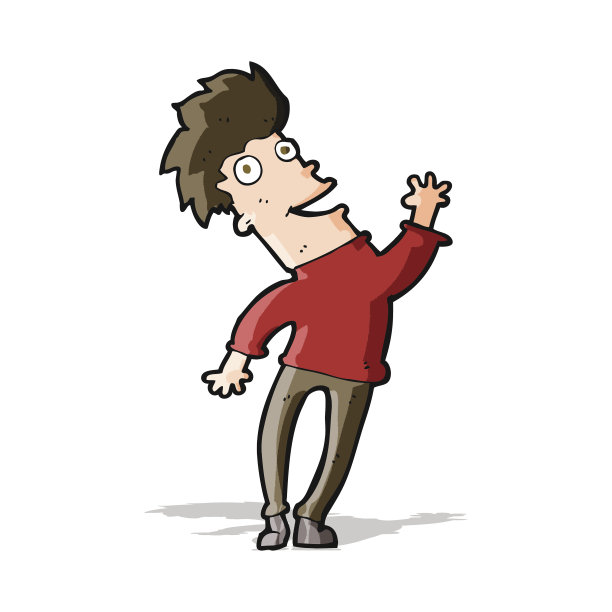 卡通快乐的人图片下载