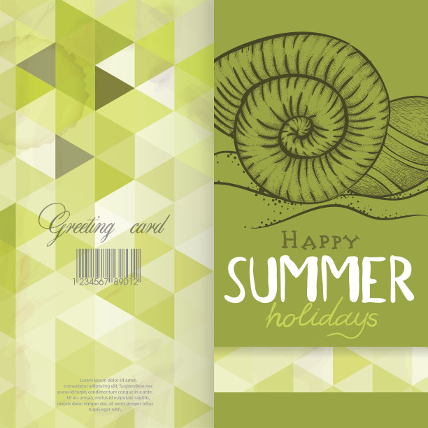 贺卡设计，模板图片下载