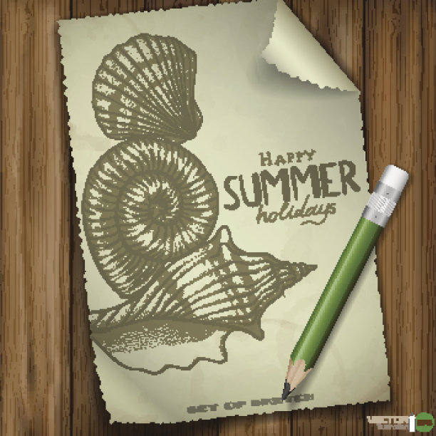 一套手绘各种元素图片下载