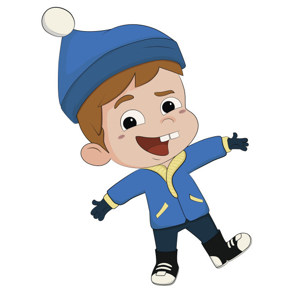 冬天的孩子图片下载