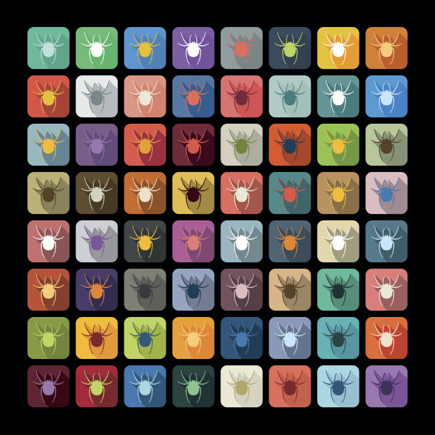 平面设计:蜘蛛图片下载