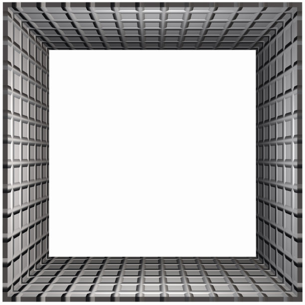 箱形框架网格图片下载