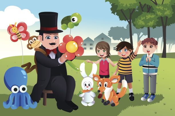 气球制造者制作气球图片下载