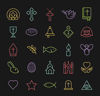 基督教的图标。图片下载