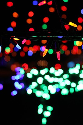 圣诞灯图片下载