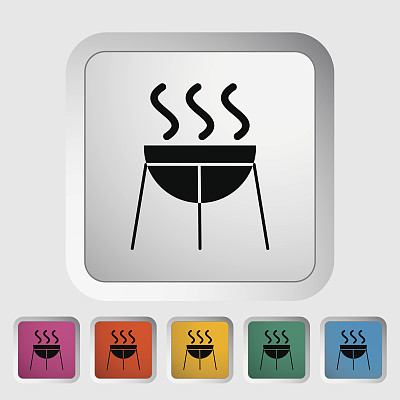 烧烤图标图片下载