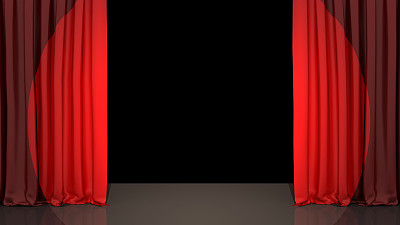 舞台上的聚光灯图片下载