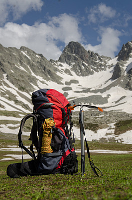 设备的登山者图片下载