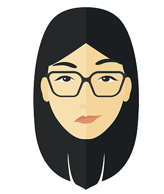 嫉妒的戴眼镜的女人图片下载