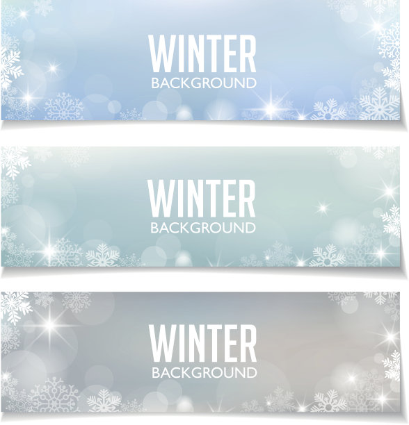 冬天的横幅图片下载