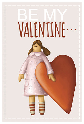 女孩穿着睡衣图片下载