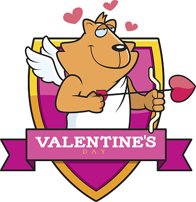 卡通猫丘比特图形图片下载