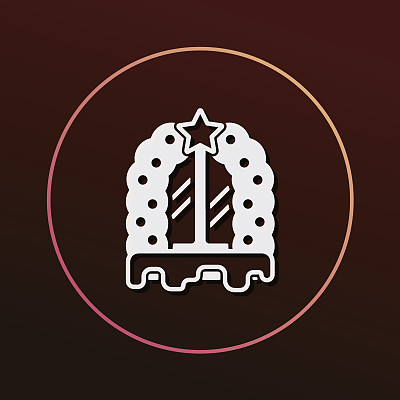圣诞节窗口图标图片下载