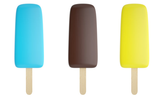 一套彩色冰淇淋图片下载