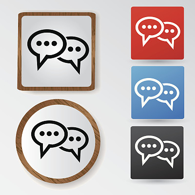 泡沫标志、 矢量图片下载