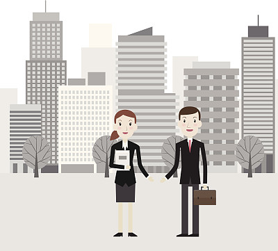 不动产推销员-向量图片下载