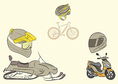 运输和防护头盔图片下载