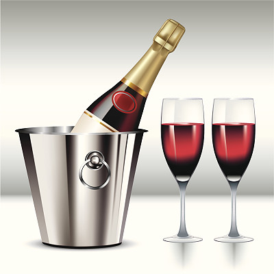 香槟在凉爽图片下载