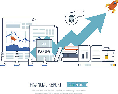 财务报告，咨询，团队合作，项目管理和开发。投资业务。图片下载