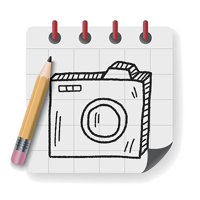 涂鸦的相机图片下载