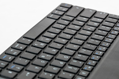 现代黑色的键盘图片下载