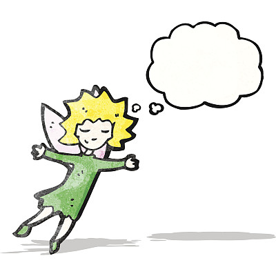 卡通飞行仙女图片下载