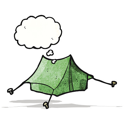 卡通帐篷图片下载