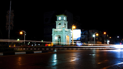 钟塔环岛普吉岛图片下载