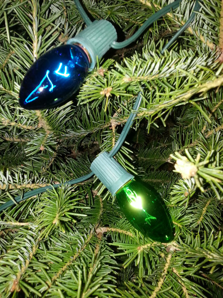 圣诞灯图片下载