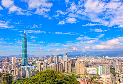 台北城市天际线图片下载