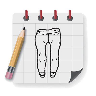 裤子涂鸦图片下载