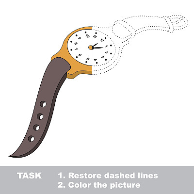 手表要上色。矢量跟踪游戏图片下载