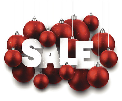 圣诞节销售。图片下载