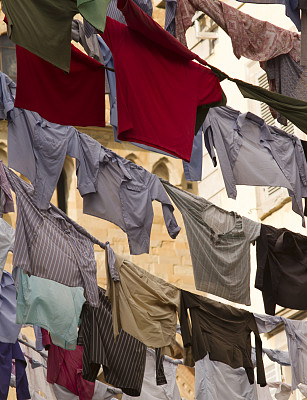 在意大利晾衣服图片下载