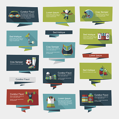 运动平面横幅背景设置，eps10图片下载