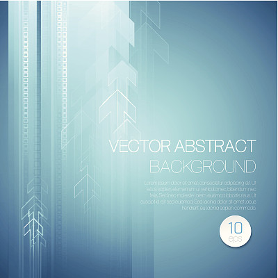 带有箭头的矢量业务背景图片下载