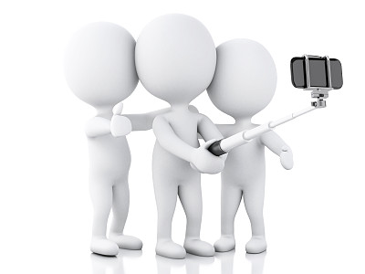 3d的白人自拍图片下载