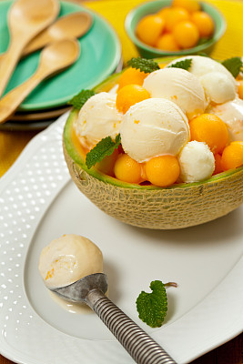 瓜冰激凌图片下载