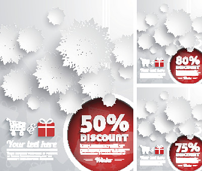 圣诞快乐背景折扣图片下载