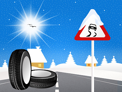 雪地轮胎图片下载