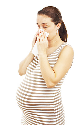孕妇打喷嚏图片下载