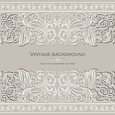 婚礼豪华贺卡图片下载