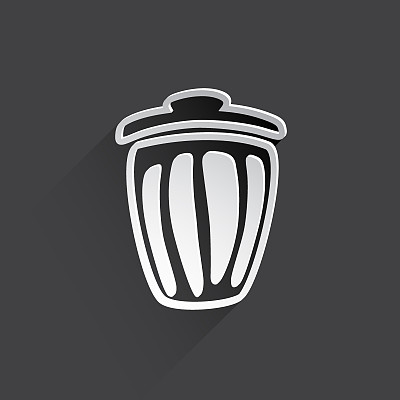 垃圾桶网页图标图片下载