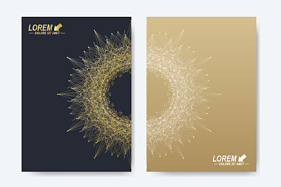 现代矢量模板的小册子，传单，传单，封面，杂志或图片下载